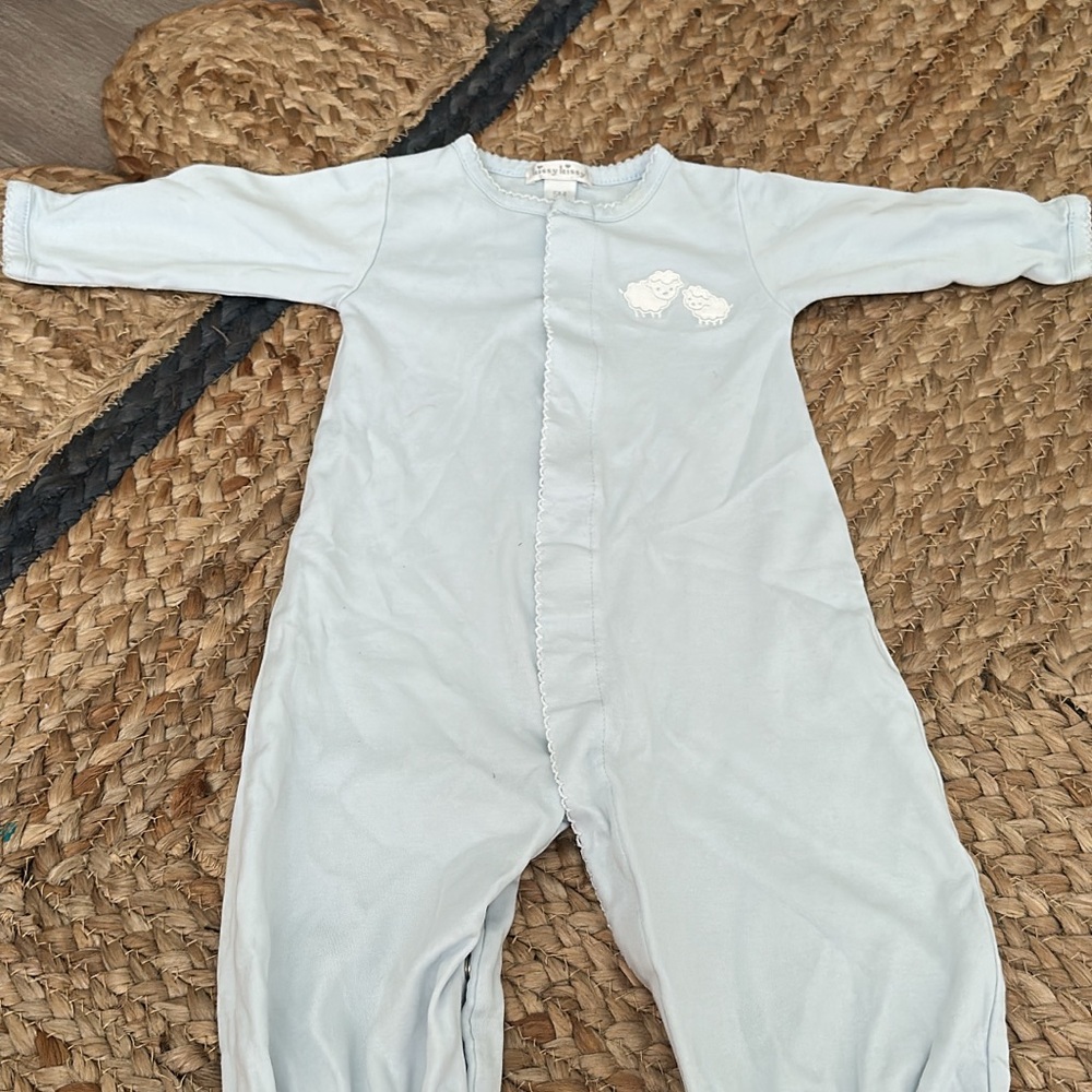 Kissy Kissy Light Blue Kids One Piece